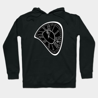 Wobbly classic clock Hoodie